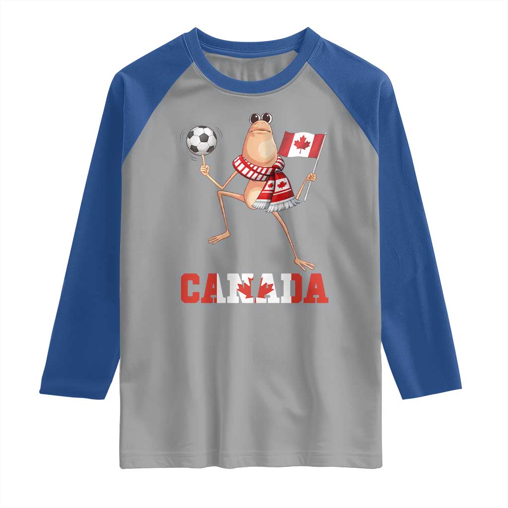 Funny Marcus The Worm Raglan Shirt Canadian Pride Soccer Gift TS12 Sport Gray Royal Print Your Wear