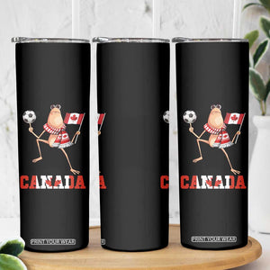 Funny Marcus The Worm Skinny Tumbler Canadian Pride Soccer Gift TS12 Print Your Wear