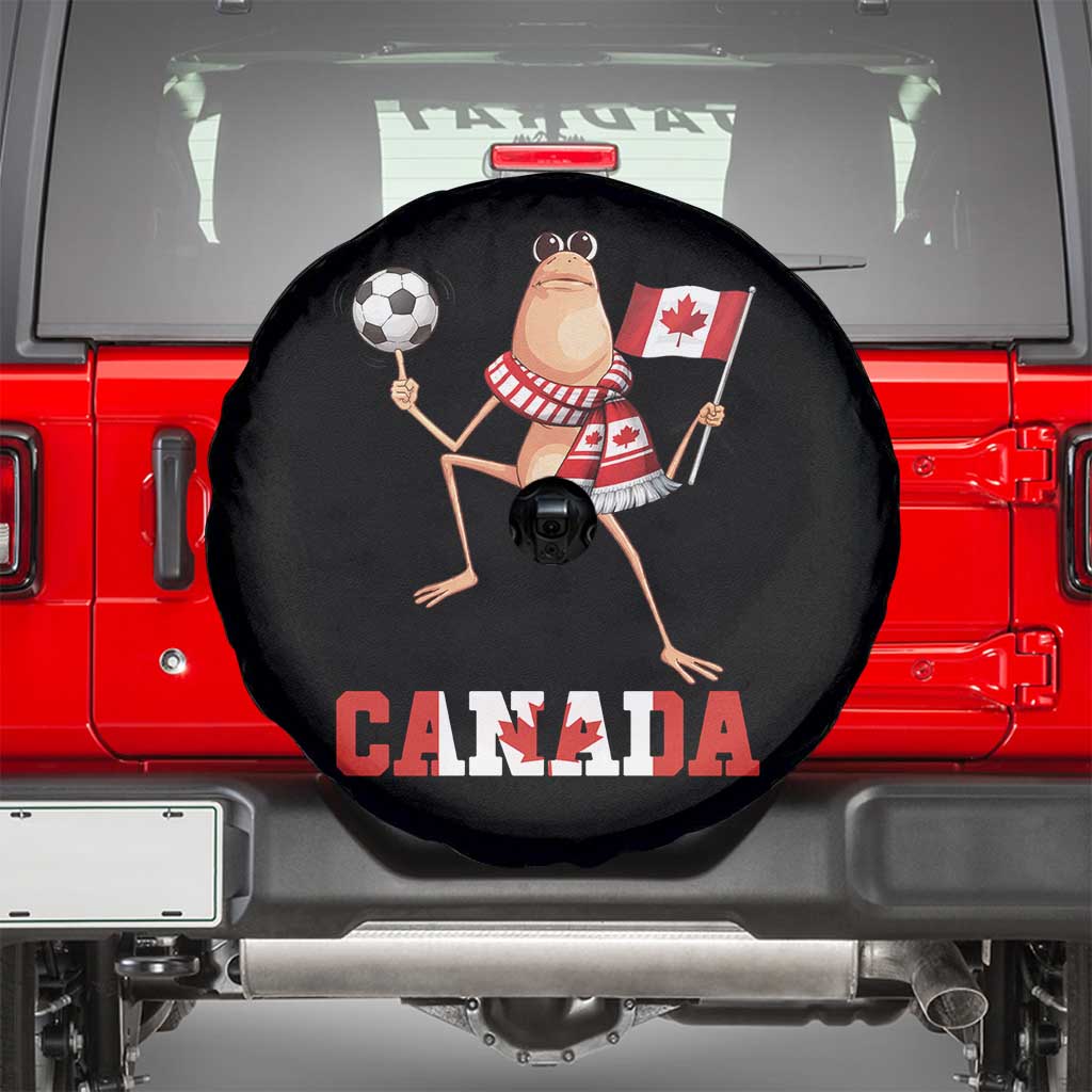Funny Marcus The Worm Spare Tire Cover Canadian Pride Soccer Gift TS12 Black Print Your Wear