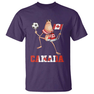 Funny Marcus The Worm T Shirt Canadian Pride Soccer Gift TS12 Purple Print Your Wear
