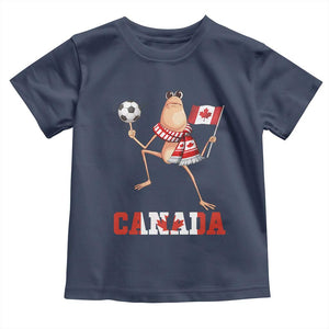 Funny Marcus The Worm Toddler T Shirt Canadian Pride Soccer Gift TS12 Navy Print Your Wear