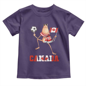 Funny Marcus The Worm Toddler T Shirt Canadian Pride Soccer Gift TS12 Purple Print Your Wear