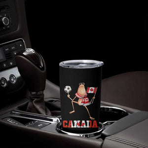 Funny Marcus The Worm Tumbler Cup Canadian Pride Soccer Gift TS12 Print Your Wear