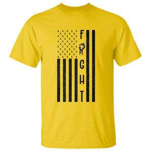 Fight Skin Cancer Melanoma Fighter USA Flag T Shirt TS12 Daisy Print Your Wear