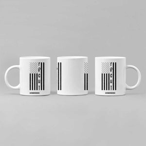 Fight Skin Cancer Melanoma Fighter USA Flag Coffee Mug TS12 Print Your Wear