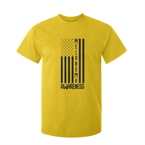 Melanoma Awareness USA Flag T Shirt For Kid Patriotic Cancer Warrior TS12 Daisy Print Your Wear