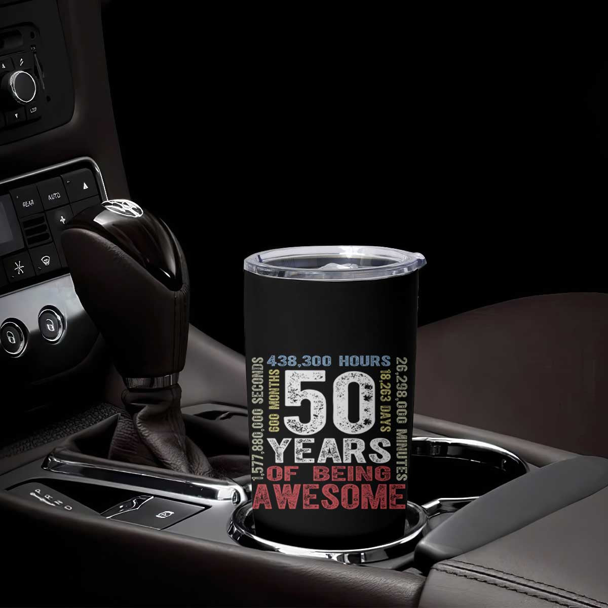 Vintage 50 Years Of Being Awesome Tumbler Cup 50th Birthday Legend Gift Idea TS12 Print Your Wear