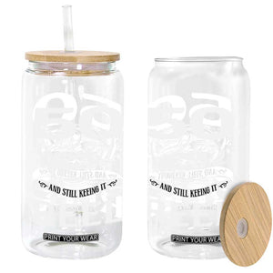 Still Keeping It Reel At 50 Glass Can Fisherman Birthday Gift TS12 Print Your Wear