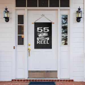 Still Keeping It Reel At 55 Garden Flag Fisherman Birthday Gift TS12 Print Your Wear