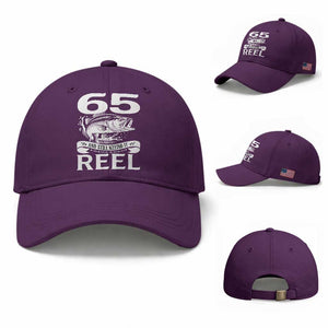 Still Keeping It Reel At 65 Baseball Cap Fisherman Birthday Gift TS12 Baseball Cap Universal Fit Purple Print Your Wear