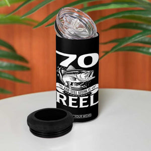 Still Keeping It Reel At 70 4 in 1 Can Cooler Tumbler Fisherman Birthday Gift TS12 Print Your Wear