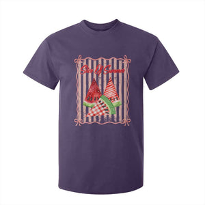 Striped Watermelon Beach Vibes Graphic T Shirt For Kid Slice Of Summer