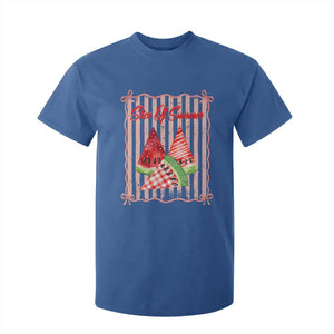 Striped Watermelon Beach Vibes Graphic T Shirt For Kid Slice Of Summer