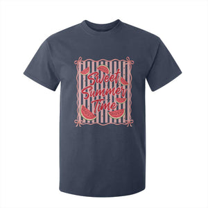Striped Watermelon Beach Vibes Graphic T Shirt For Kid Sweet Summer Time