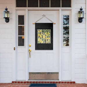 Striped Summer Lemon Garden Flag Citrus Fruit Lover Gift