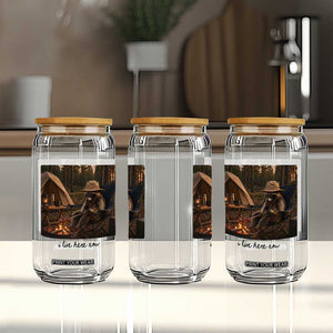 Funny Camping Raccoon Glass Can I Live Here Now Outdoor Lover