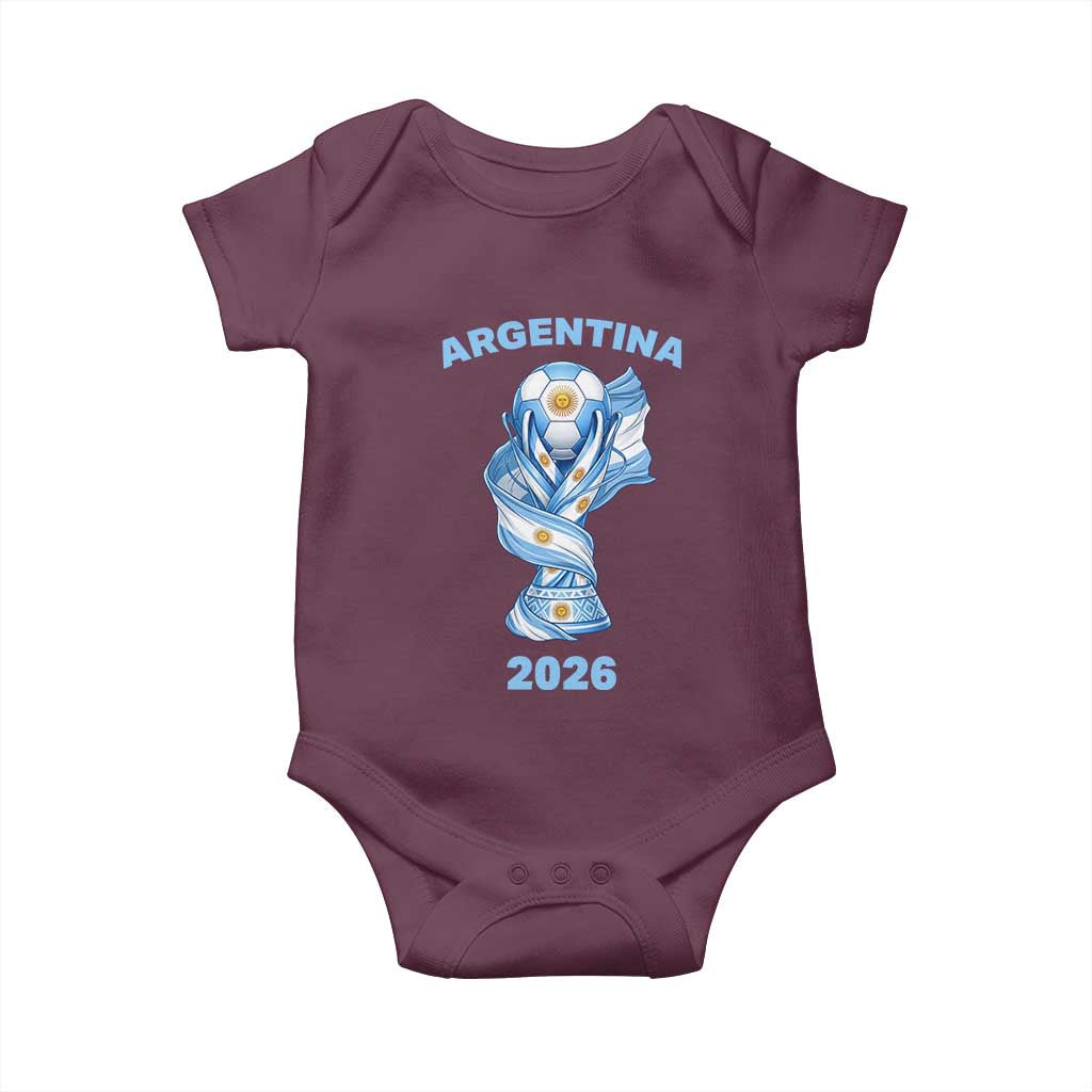 Proud Argentina Soccer 2026 Baby Onesie World Football Fan Gift