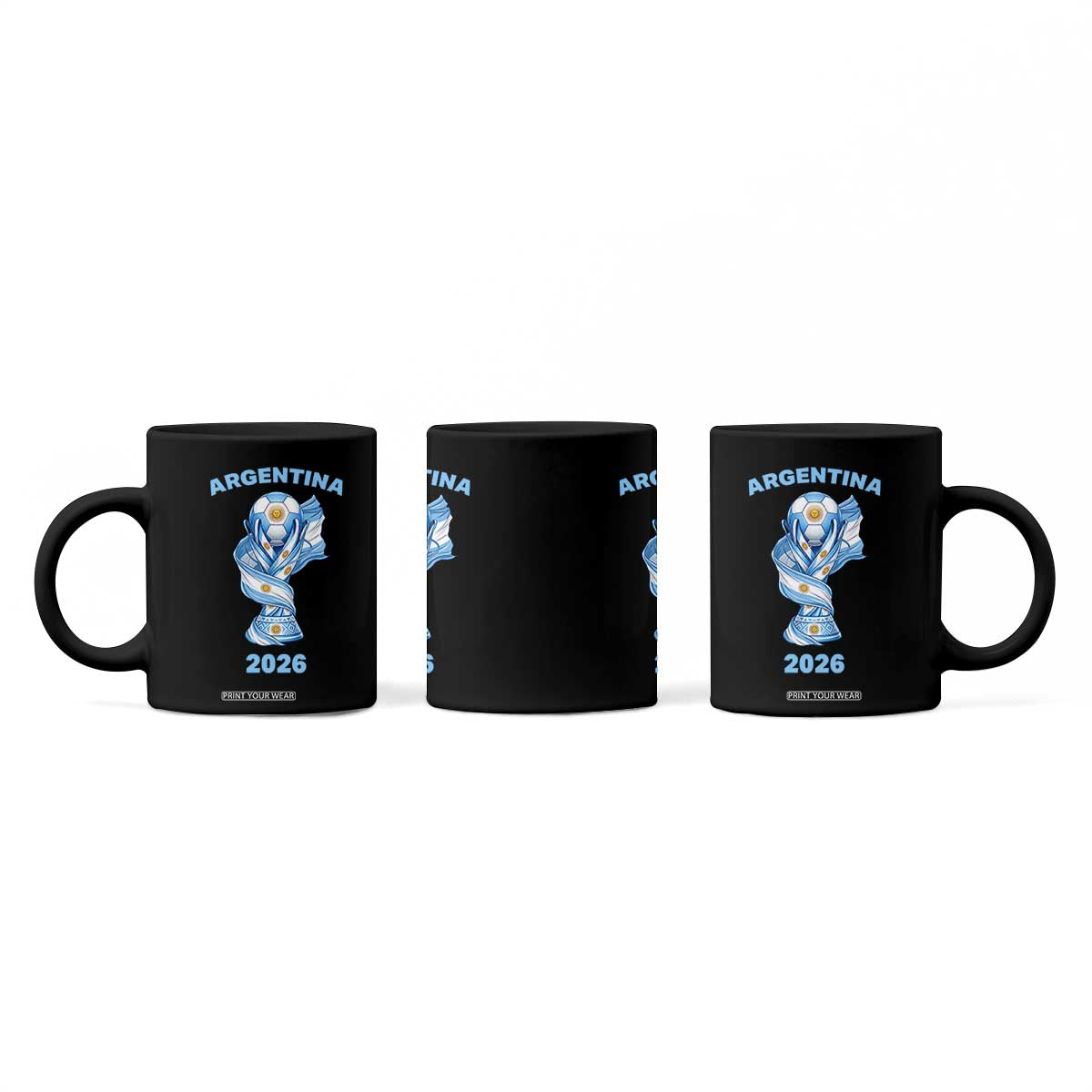 Proud Argentina Soccer 2026 Coffee Mug World Football Fan Gift