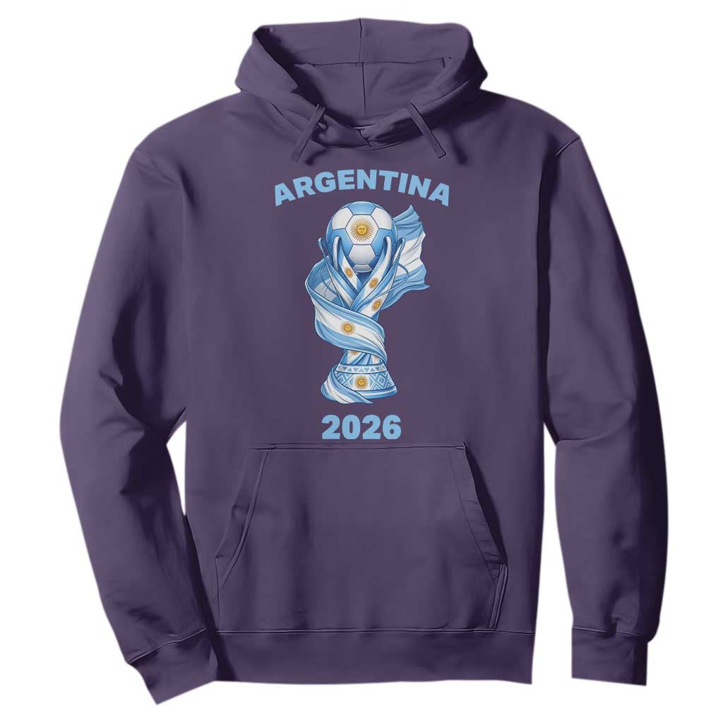 Proud Argentina Soccer 2026 Hoodie World Football Fan Gift