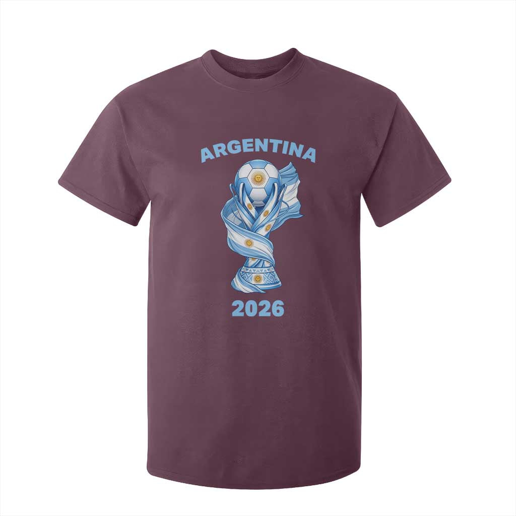 Proud Argentina Soccer 2026 T Shirt For Kid World Football Fan Gift