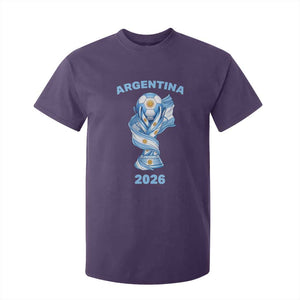 Proud Argentina Soccer 2026 T Shirt For Kid World Football Fan Gift