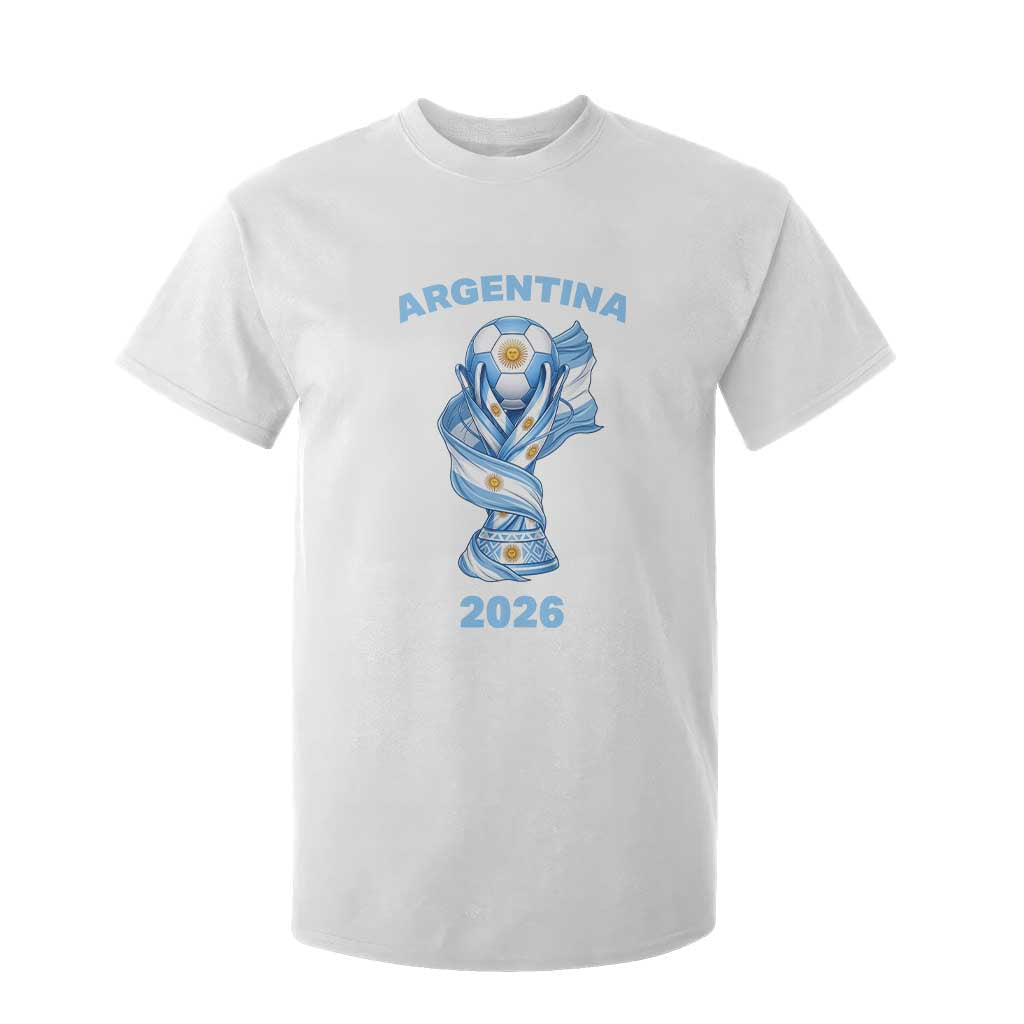 Proud Argentina Soccer 2026 T Shirt For Kid World Football Fan Gift