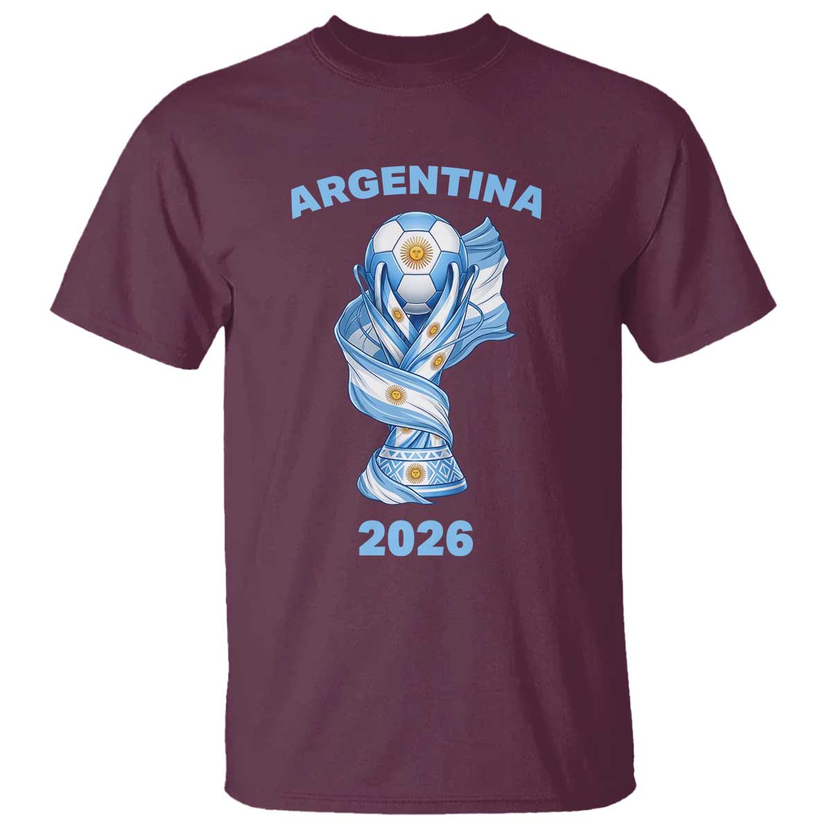 Proud Argentina Soccer 2026 T Shirt World Football Fan Gift