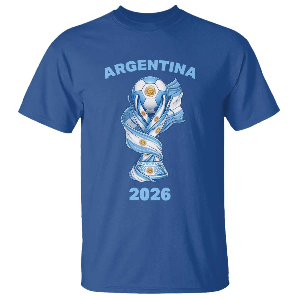 Proud Argentina Soccer 2026 T Shirt World Football Fan Gift