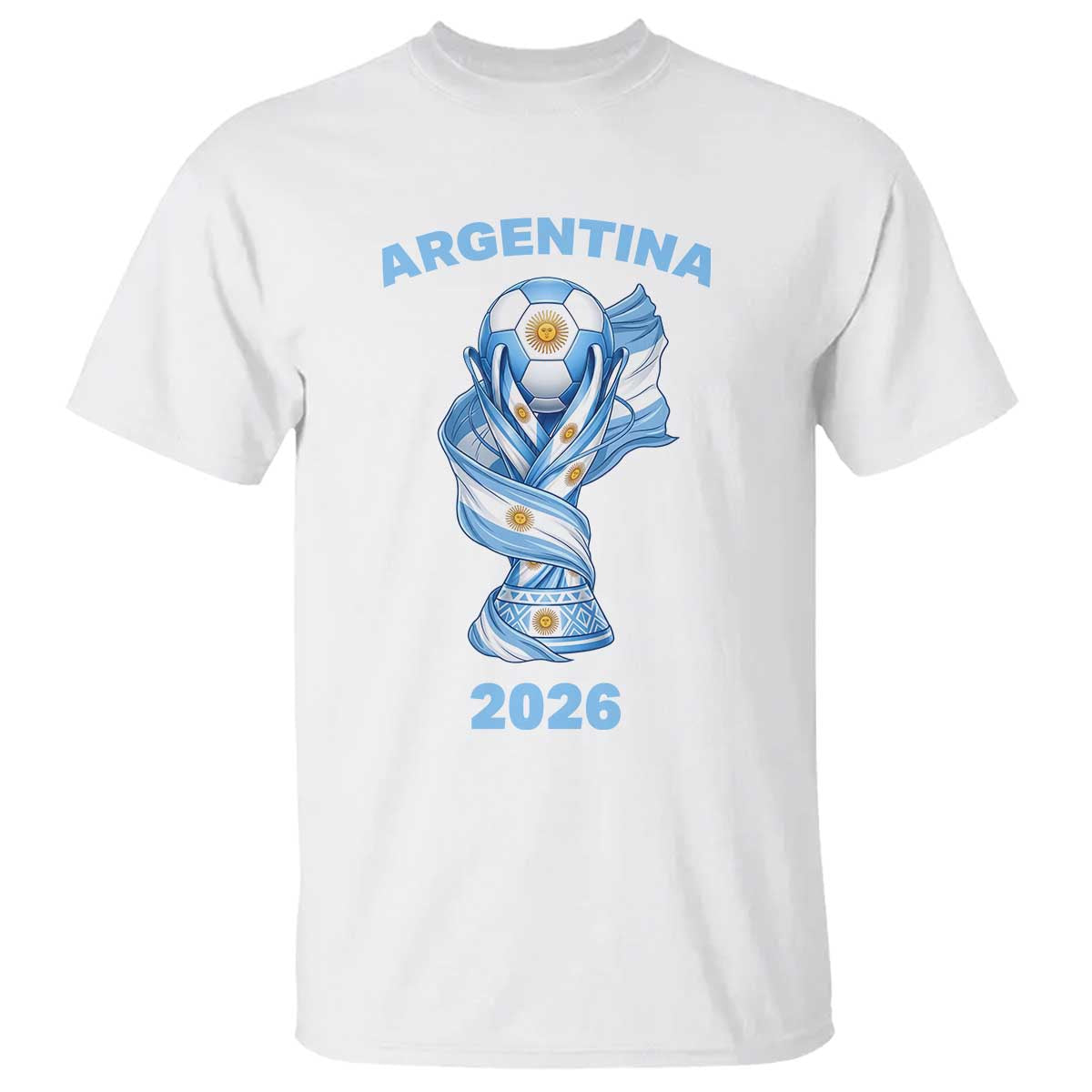 Proud Argentina Soccer 2026 T Shirt World Football Fan Gift