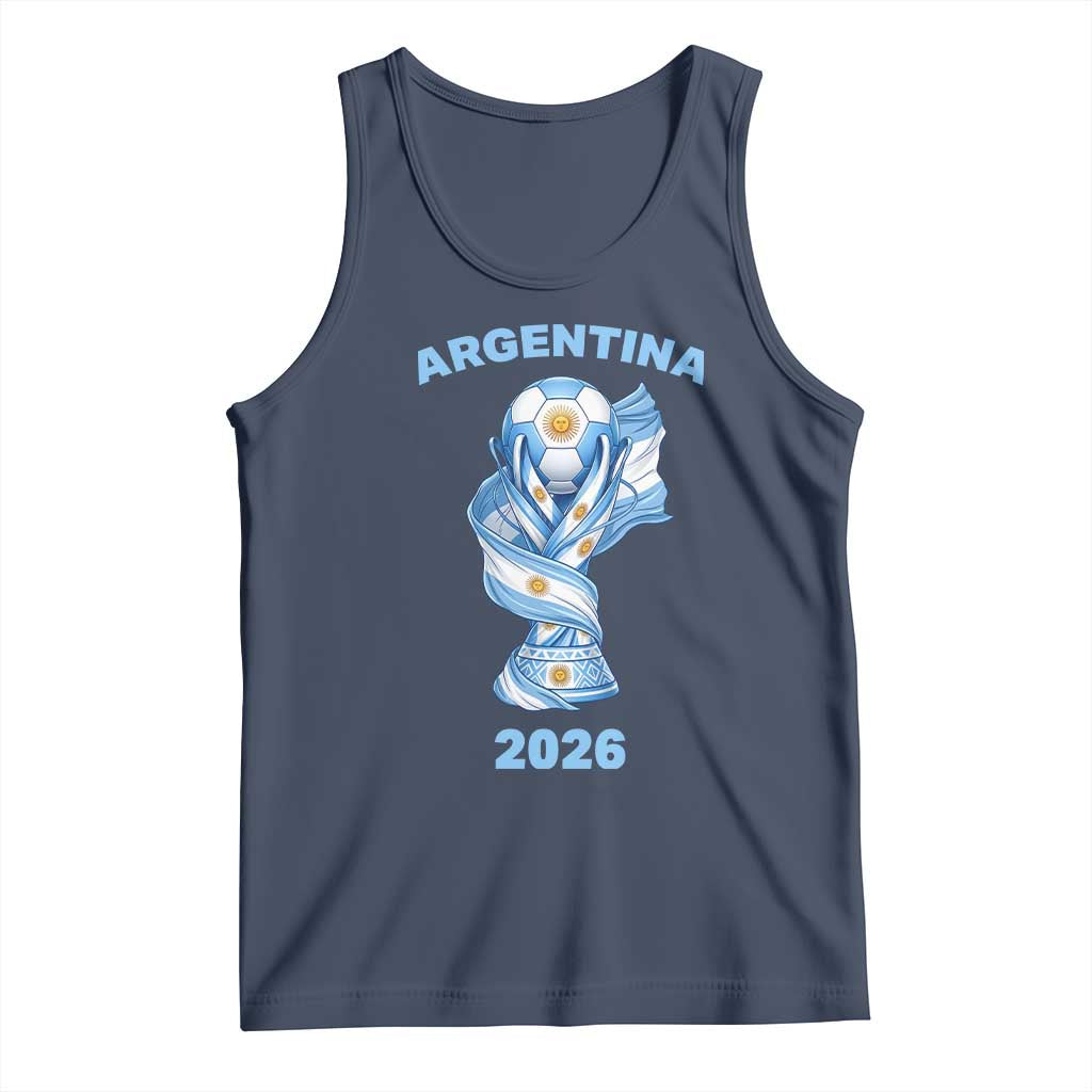 Proud Argentina Soccer 2026 Tank Top World Football Fan Gift