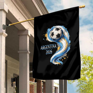 Argentina 2026 Soccer Fan Garden Flag Proud Football Flag Supporter