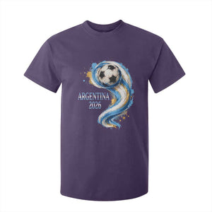 Argentina 2026 Soccer Fan T Shirt For Kid Proud Football Flag Supporter