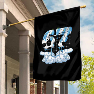 Funny Argentina Six Seven Football Meme Garden Flag Gen Alpha Soccer Fan