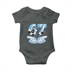 Funny Argentina Six Seven Football Meme Baby Onesie Gen Alpha Soccer Fan