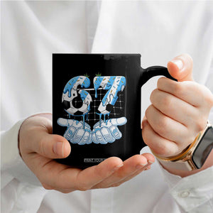 Funny Argentina Six Seven Football Meme Coffee Mug Gen Alpha Soccer Fan