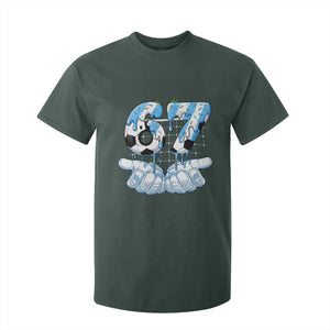 Funny Argentina Six Seven Football Meme T Shirt For Kid Gen Alpha Soccer Fan
