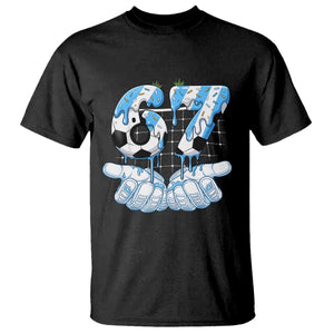 Funny Argentina Six Seven Football Meme T Shirt Gen Alpha Soccer Fan