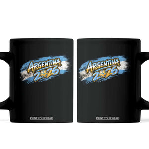 Vintage Argentina Soccer Pride 2026 Graphic Coffee Mug