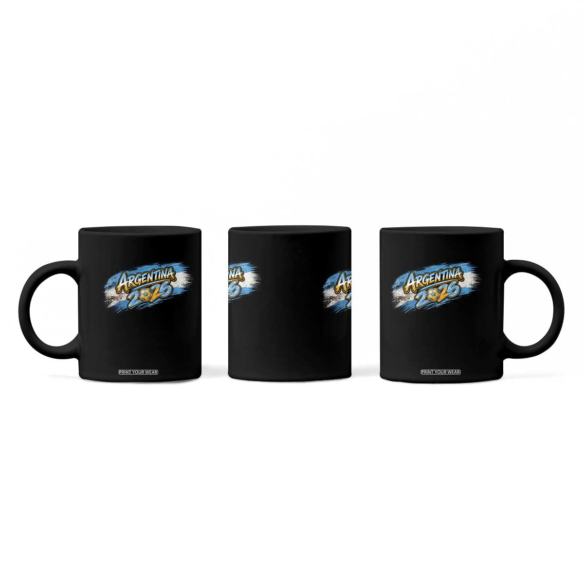 Vintage Argentina Soccer Pride 2026 Graphic Coffee Mug