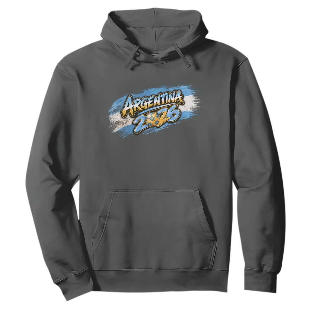 Vintage Argentina Soccer Pride 2026 Graphic Hoodie