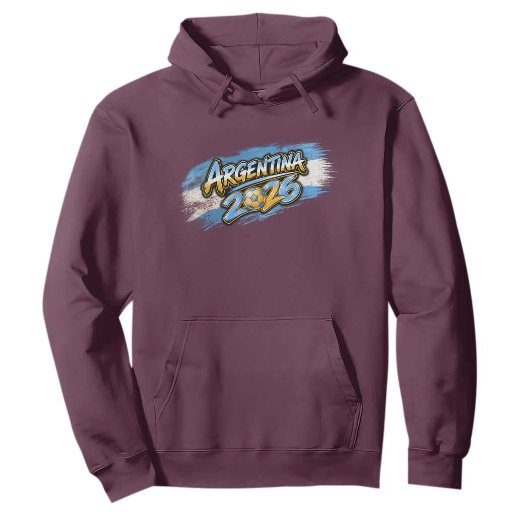 Vintage Argentina Soccer Pride 2026 Graphic Hoodie
