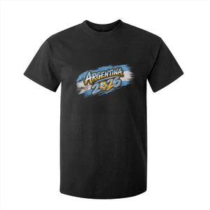 Vintage Argentina Soccer Pride 2026 Graphic T Shirt For Kid