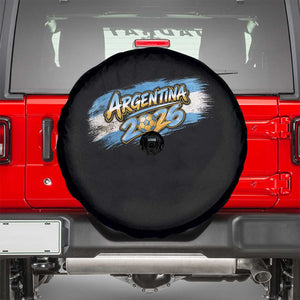 Vintage Argentina Soccer Pride 2026 Graphic Spare Tire Cover