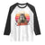 Capybara Lover Raglan Shirt Funny Bruh Meme Animal Humor Gift TS12 White Black Print Your Wear