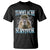 Tummy Ache Survivor T Shirt Funny Capybara Meme For Animal Lover TS12 Black Print Your Wear