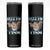 Autism Capybara Skinny Tumbler Funny Rizz Em With The Tism TS12 Black Print Your Wear