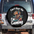Funny Gamer Capybara Spare Tire Cover Can Not Hear You I Am Gaming TS12 No hole Black Print Your Wear