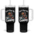 Funny Gamer Capybara Tumbler With Handle Can Not Hear You I Am Gaming TS12 One Size: 40 oz Black Print Your Wear