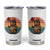 Funny Capybara Tumbler Cup Be Capy Do Not Worry For Animal Lovers TS12 White Print Your Wear
