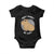 Funny Capybara Baby Onesie Do Not Worry Be Capy Chill Animal Lover Gift TS12 Black Print Your Wear